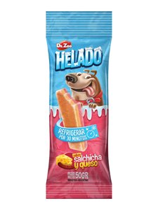 HELADO SALCHICHA Y QUESO 50 gr.